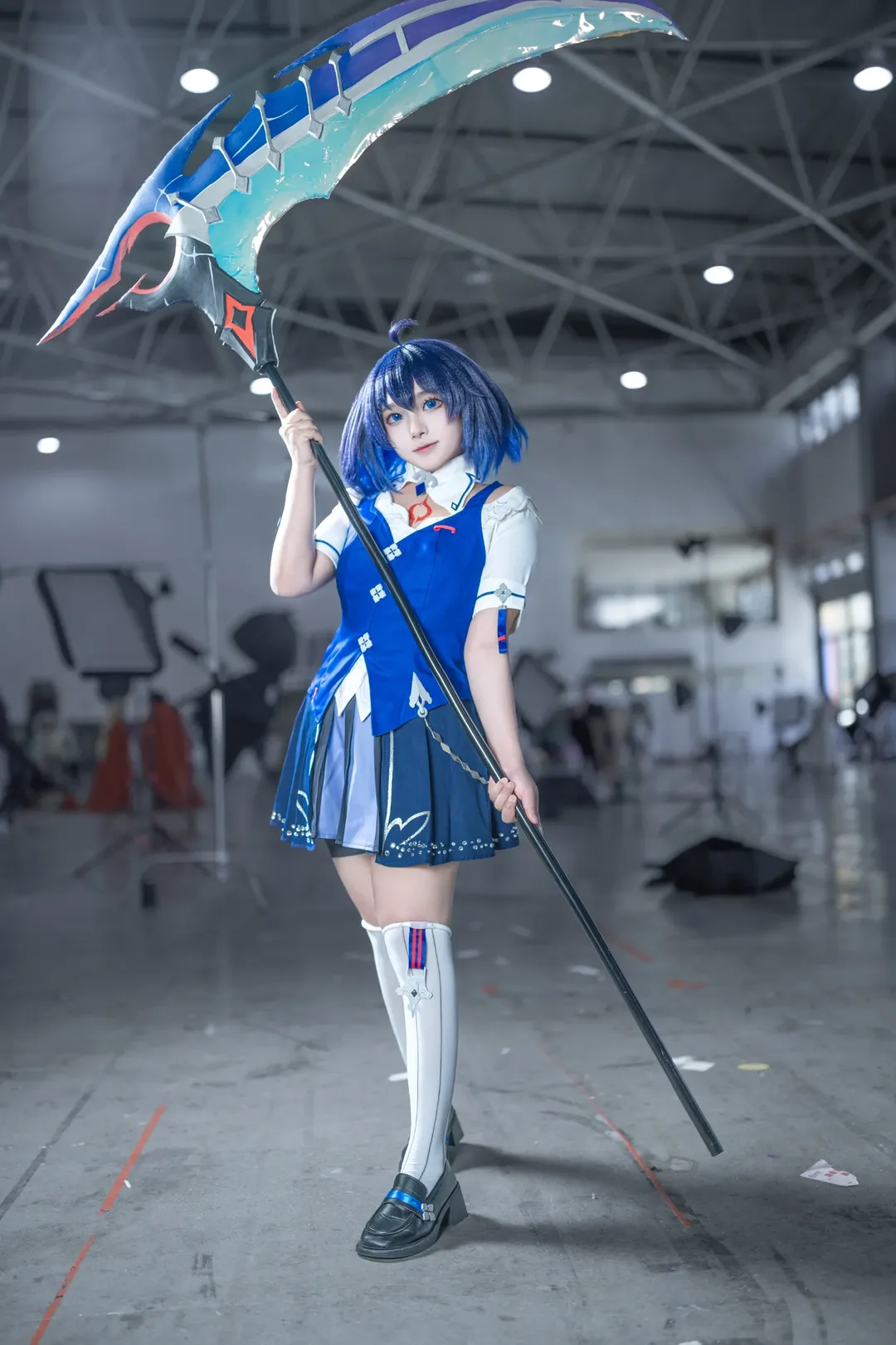 【希儿cos】崩坏三绀海之忆套装全动作解析 - 第 2 张