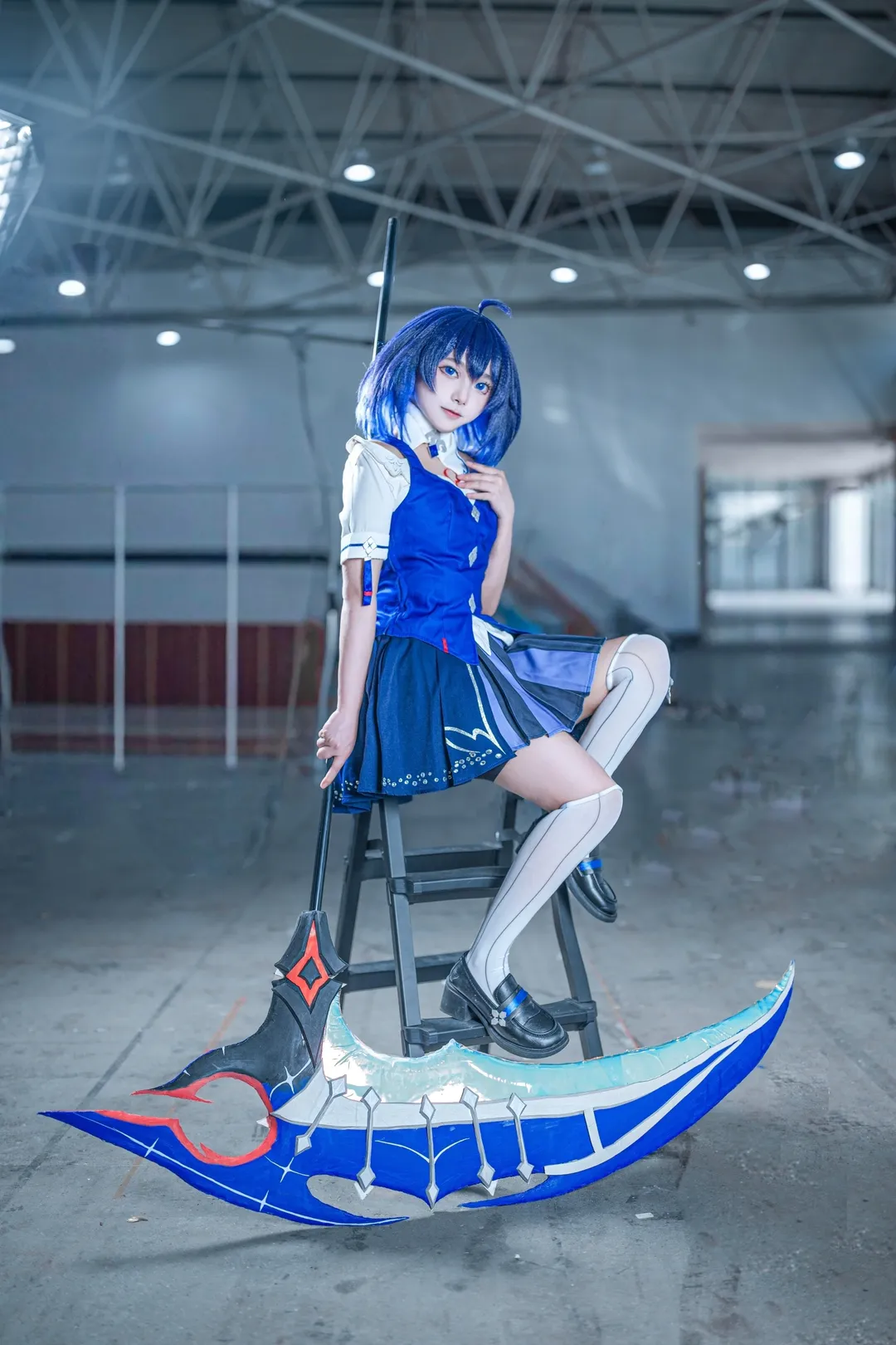 【希儿cos】崩坏三绀海之忆套装全动作解析