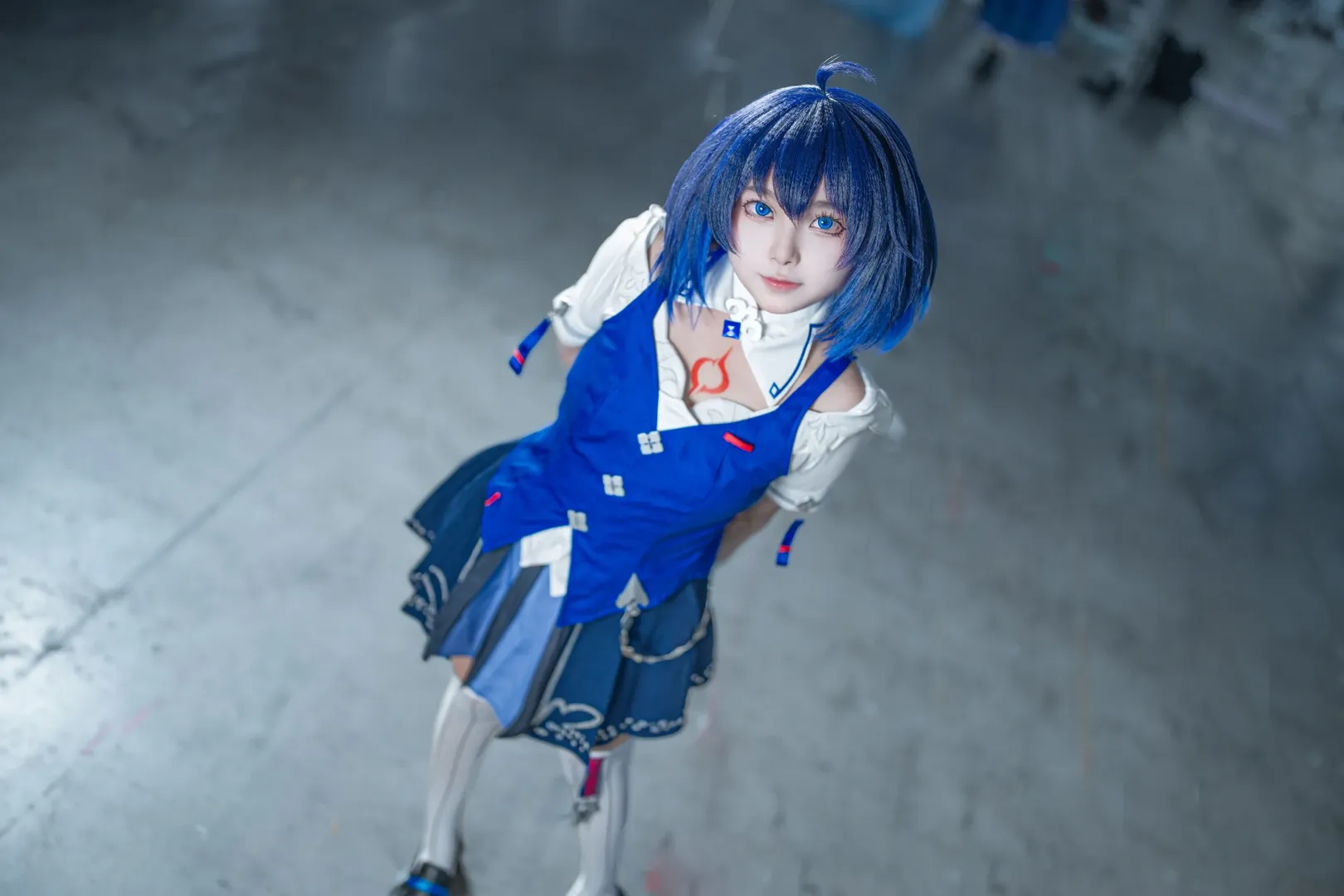 【希儿cos】崩坏三绀海之忆套装全动作解析 - 第 9 张
