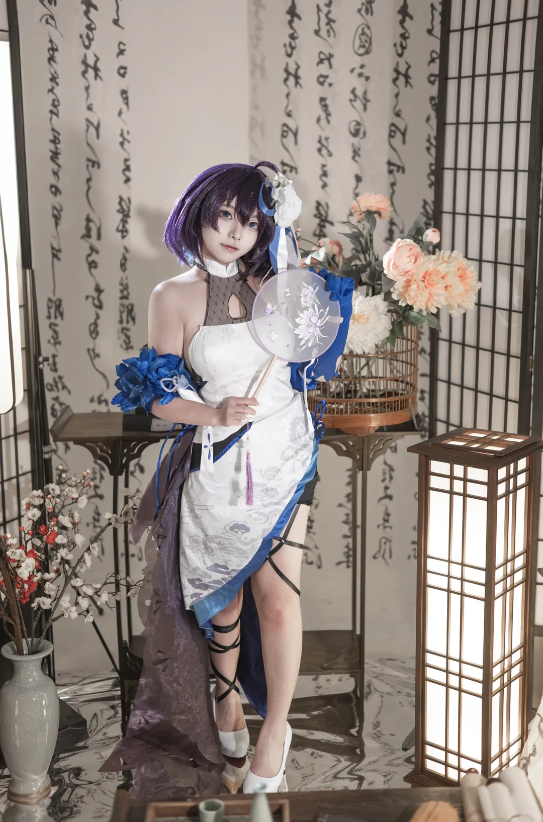 【希儿墨染镜华cos】崩坏三，镜花水月里的少女 - 第 2 张