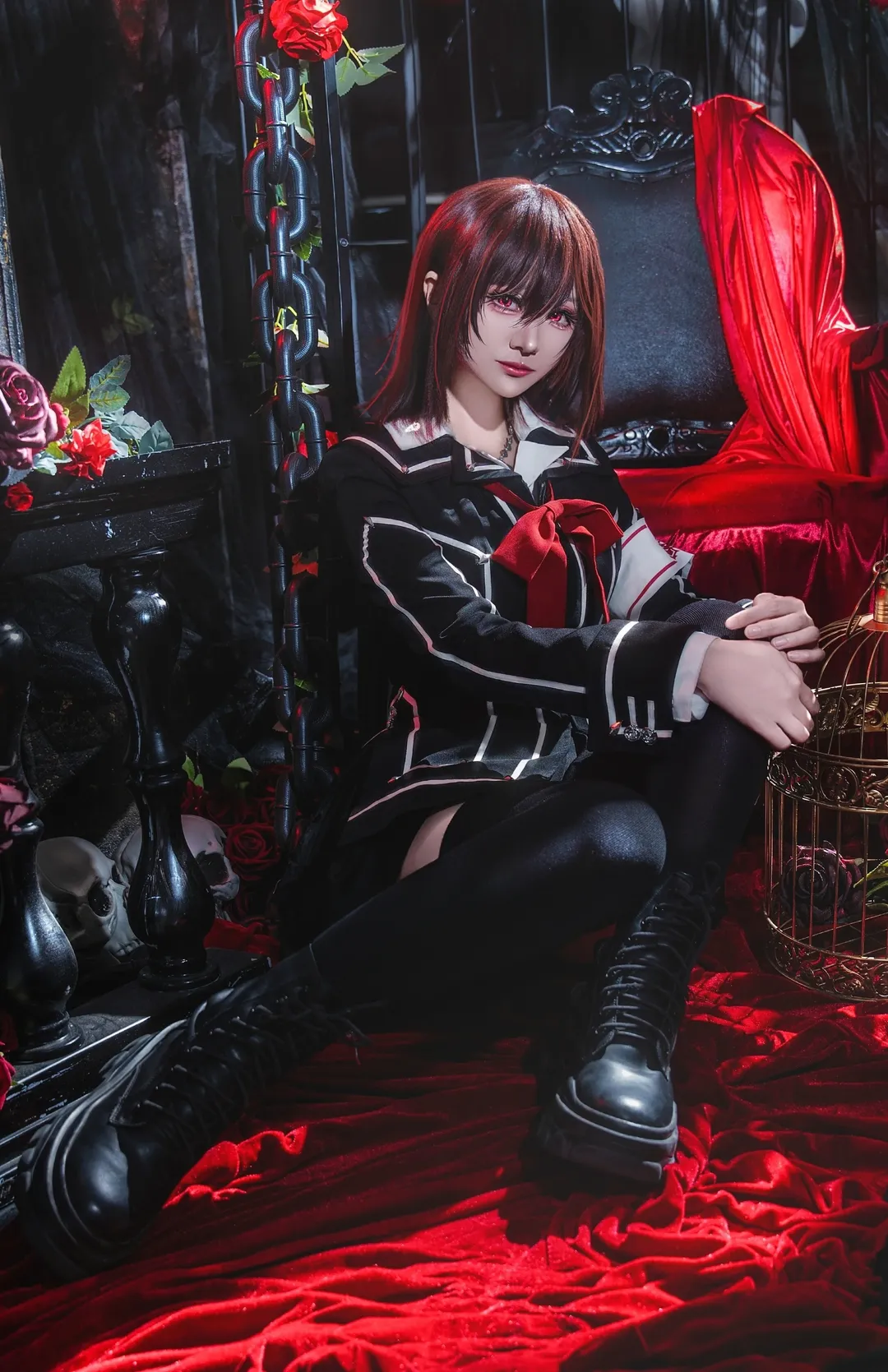 【玖兰优姬cos】吸血鬼骑士中的暗黑魅影 - 第 2 张