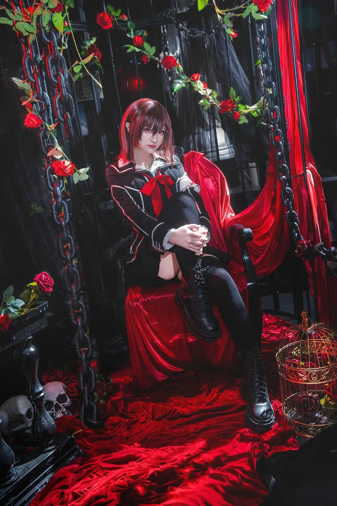 【玖兰优姬cos】吸血鬼骑士中的暗黑魅影 - 第 3 张