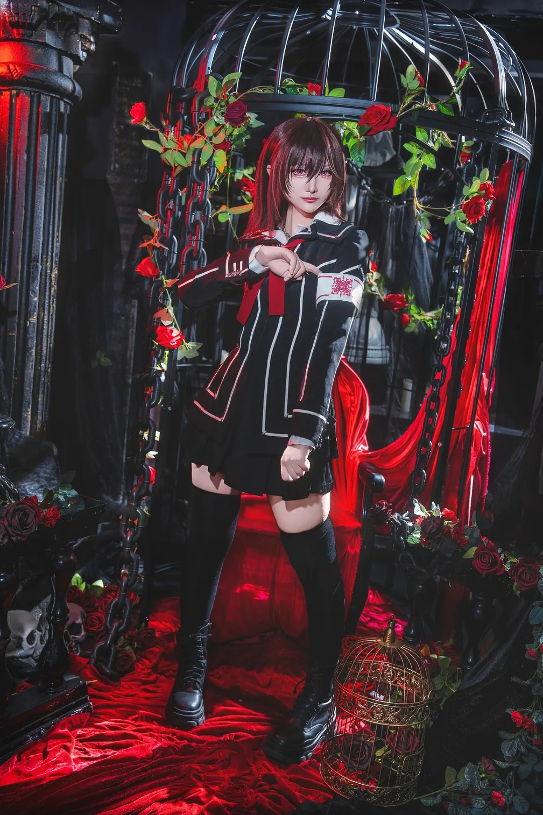 【玖兰优姬cos】吸血鬼骑士中的暗黑魅影