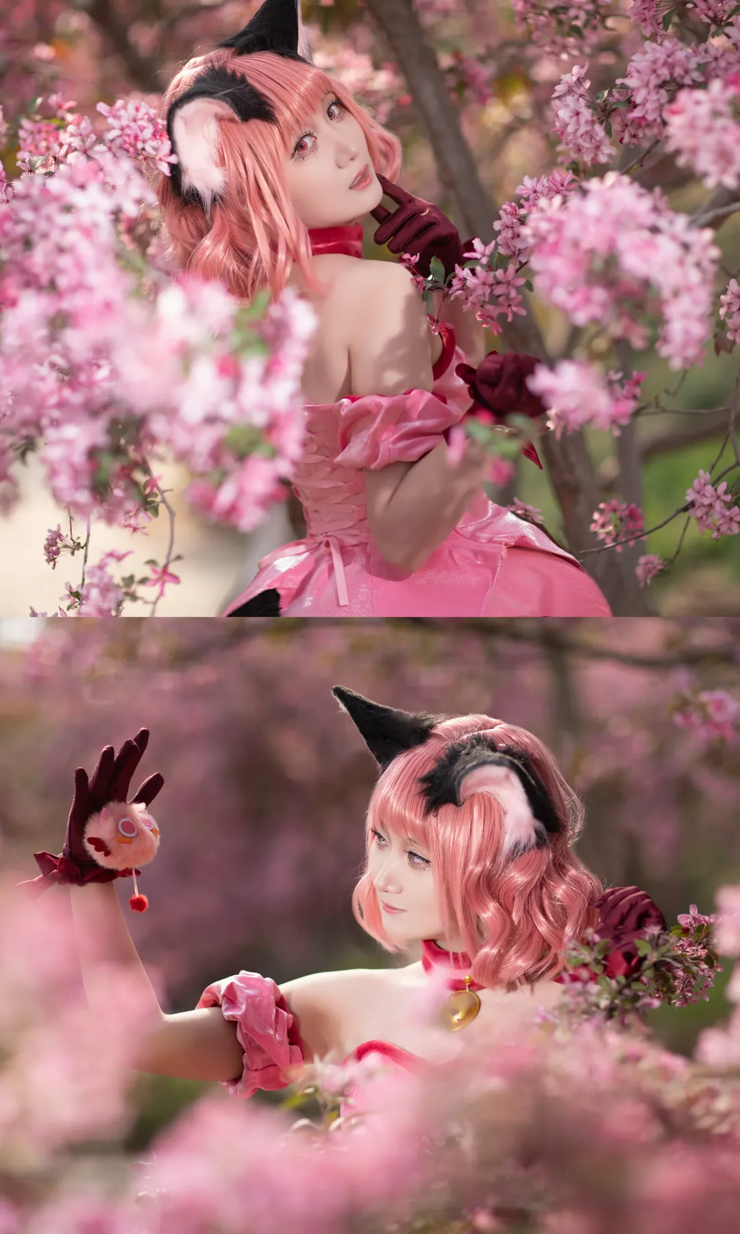 【桃宫莓cos】东京猫猫，我的童年女神草莓猫猫 - 第 2 张