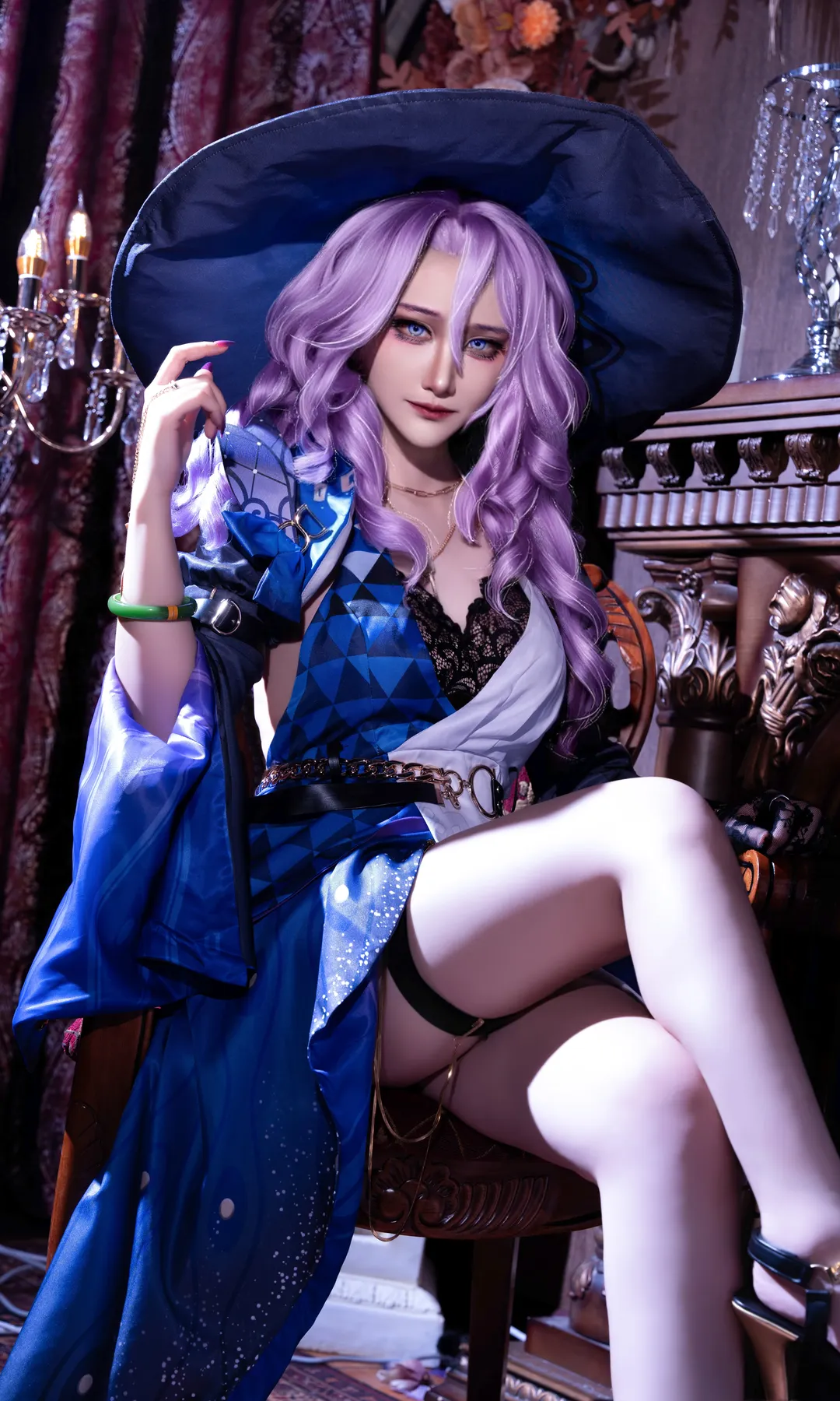 【ジェイド コスプレ】『崩壊：スターレイル』の「慈玉の主」、神秘的でエレガントな細部まで忠実に再現 - 1 枚目