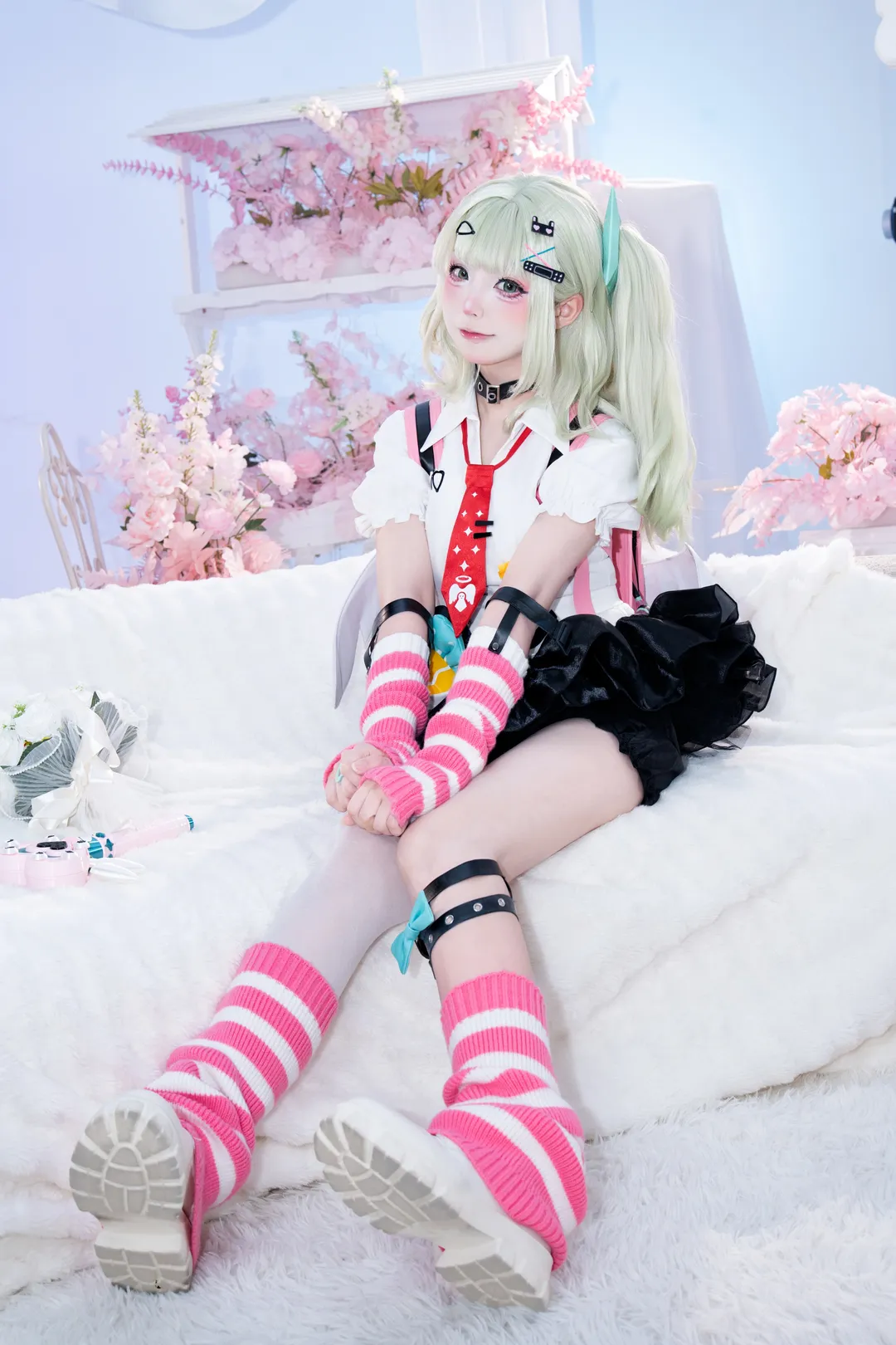 【千夏cos】绝区零妄想天使的甜美拍摄日常 - 第 1 张