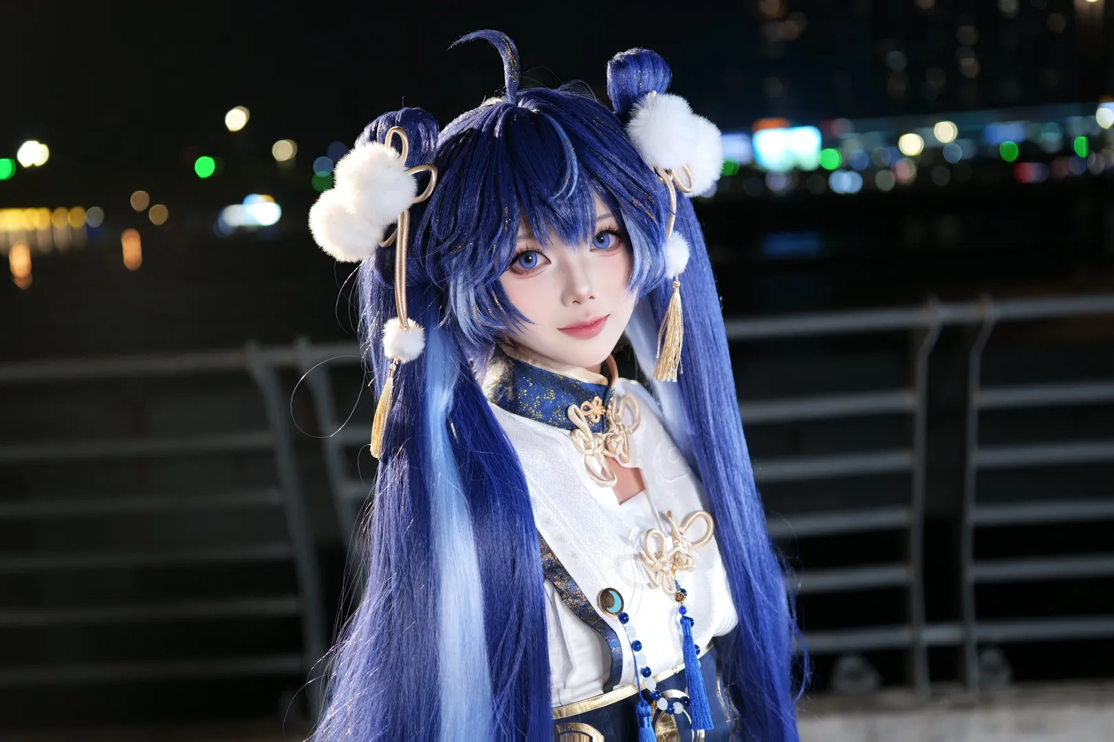 【尤諾cos】鳴潮夜色下的邀約與都市燈火 - 第 1 張