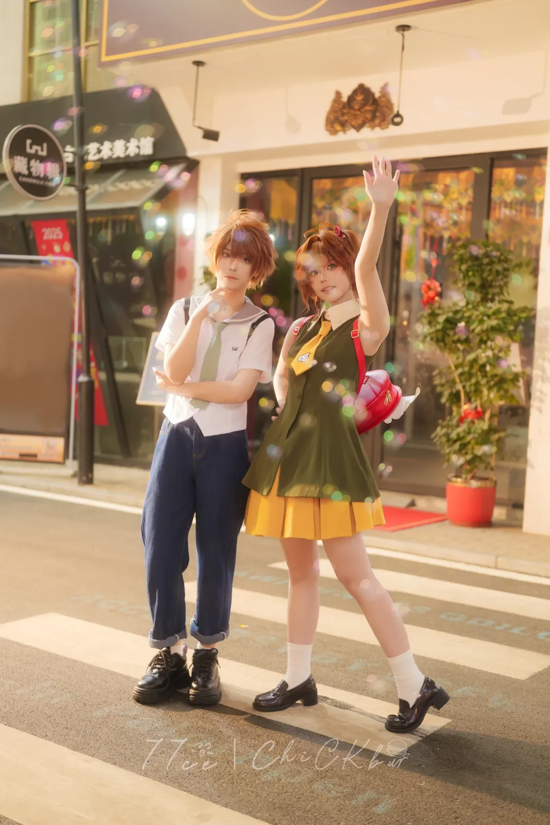 【木之本樱cos】魔卡少女樱的午后，用闪光灯偷一抹夕阳 - 第 2 张