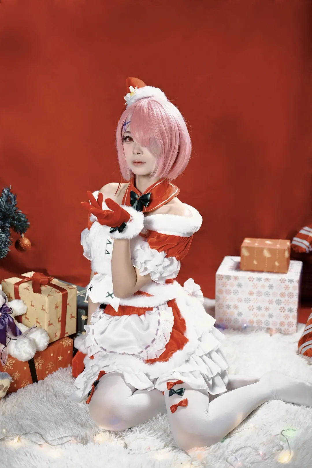 【拉姆cos】從零開始的異世界生活，聖誕季的專屬女僕 - 第 9 張