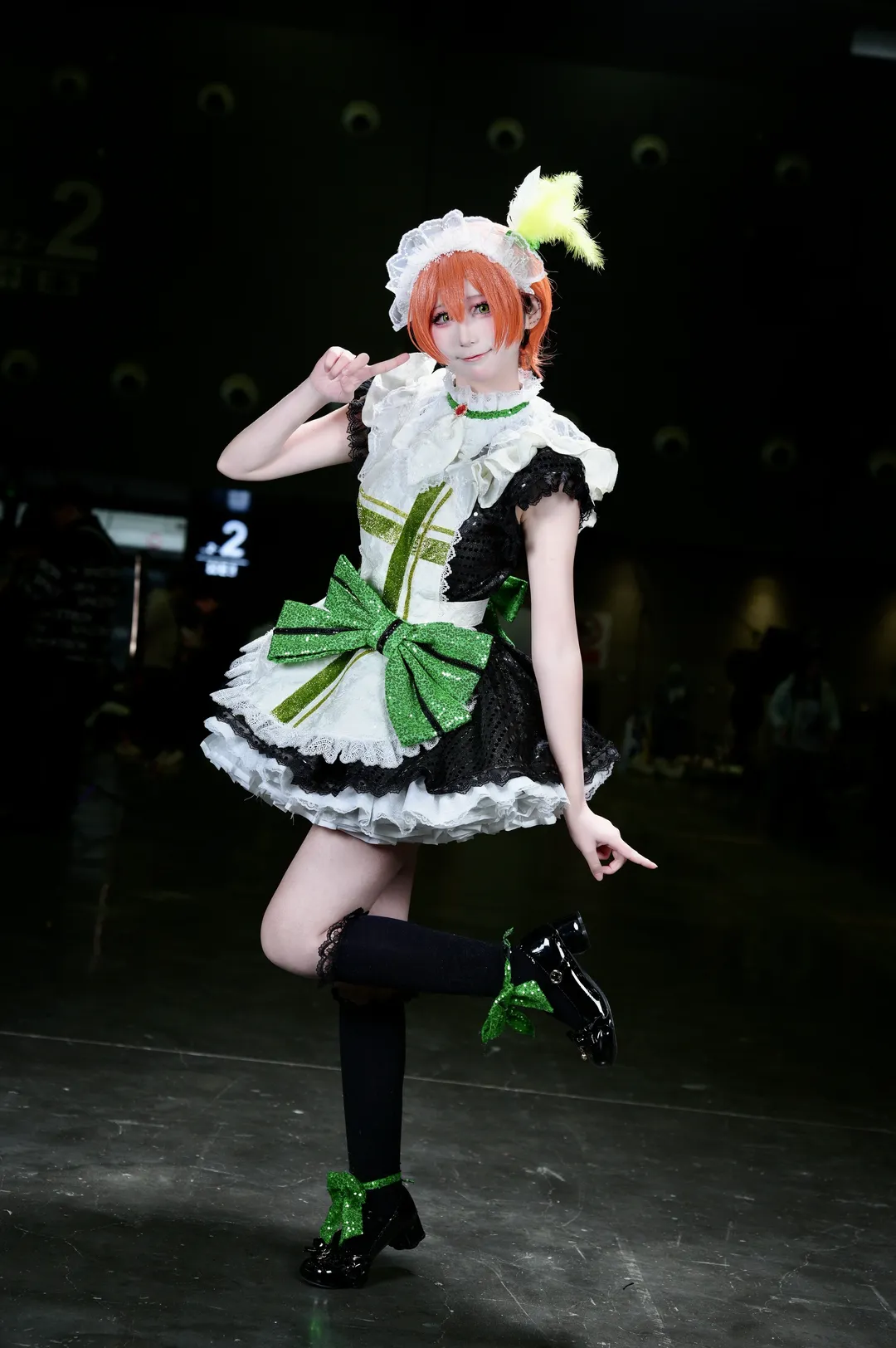 【星空凛cos】LoveLive!缪斯，元气满分的打歌服场照