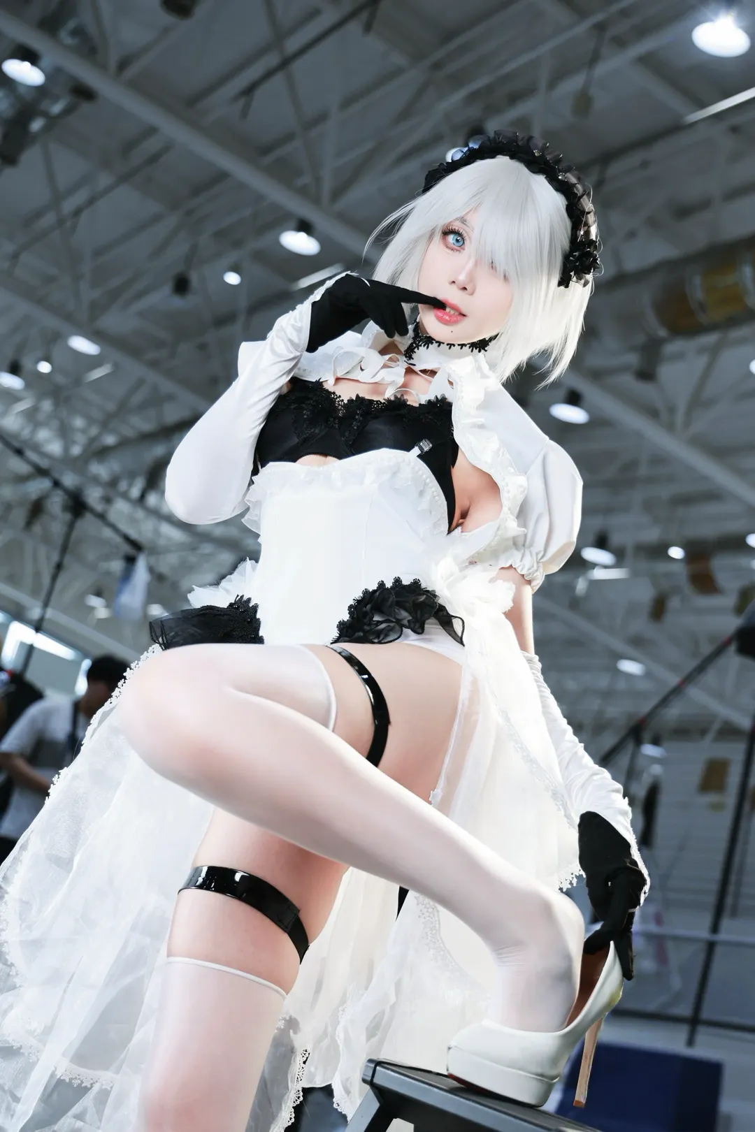 【2b小姐姐cos】碧蓝航线的漫展片刻休憩
