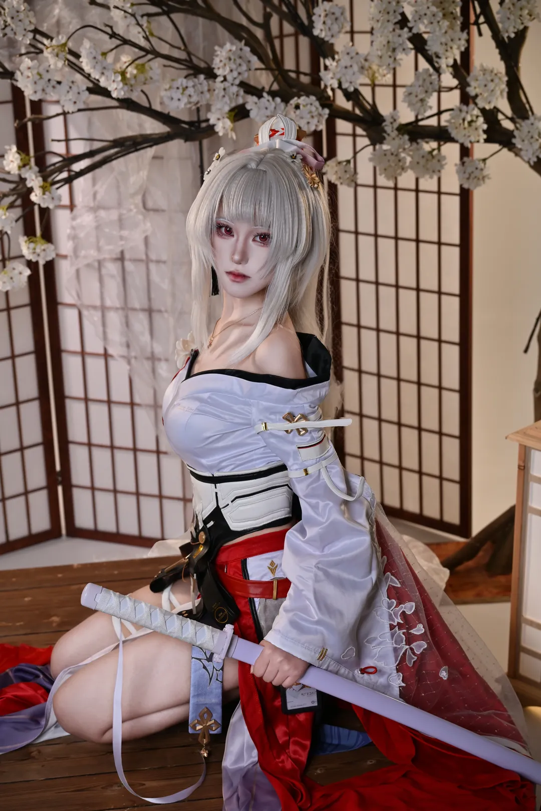 [绯雪cos] 茫茫白无尽，绯色寄新生