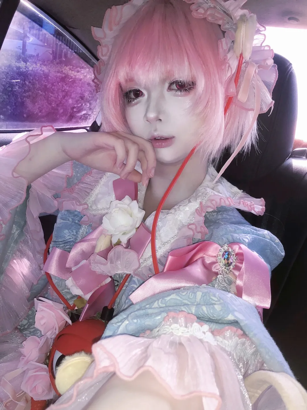 【古明地觉cos】觉的眼眸在车厢里捕捉到的光影