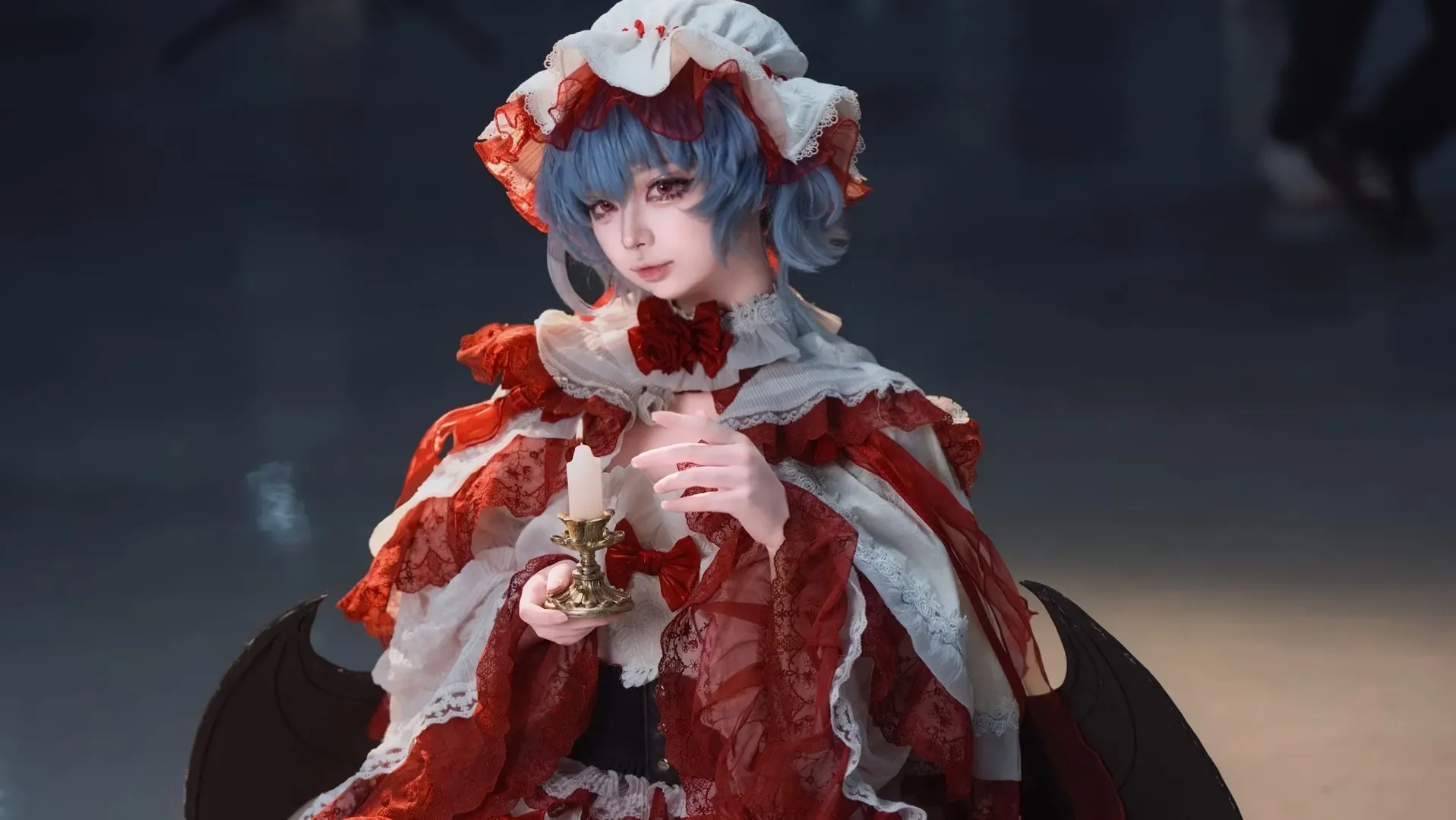 【蕾米莉亚cos】红魔馆的夜晚，提灯与烛火的夜之眷属 - 第 2 张