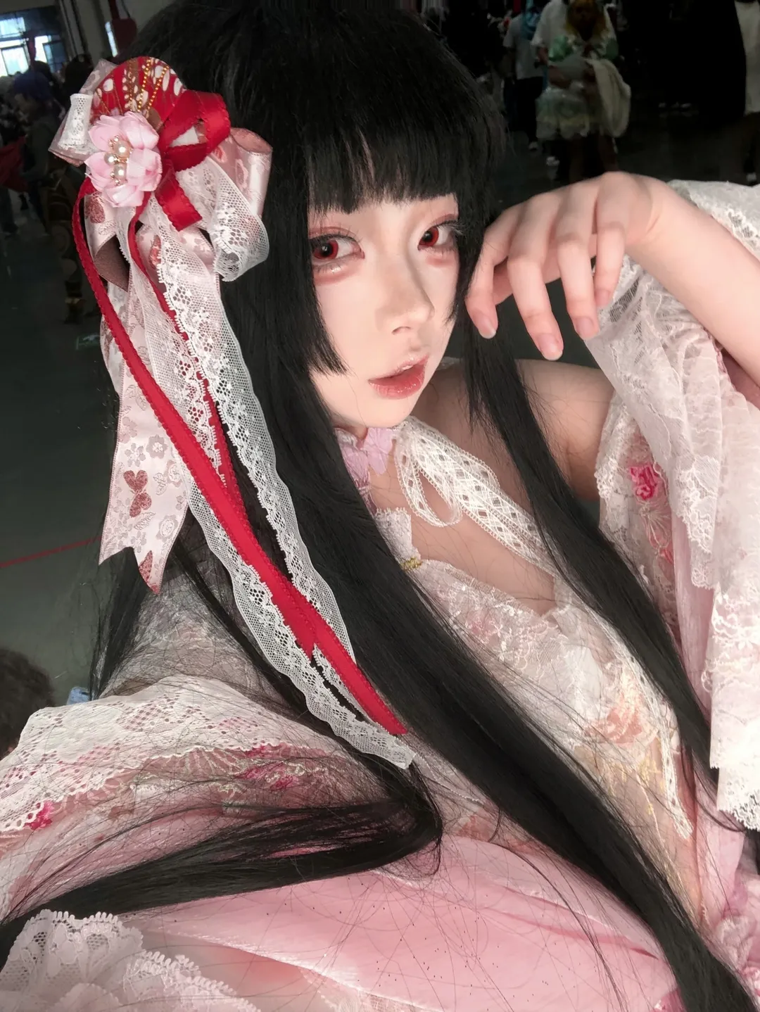 【蓬莱山辉夜cos】东方Project，月之公主的现世漫步 - 第 2 张