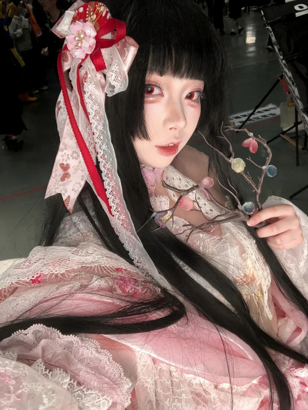 【蓬莱山辉夜cos】东方Project，月之公主的现世漫步