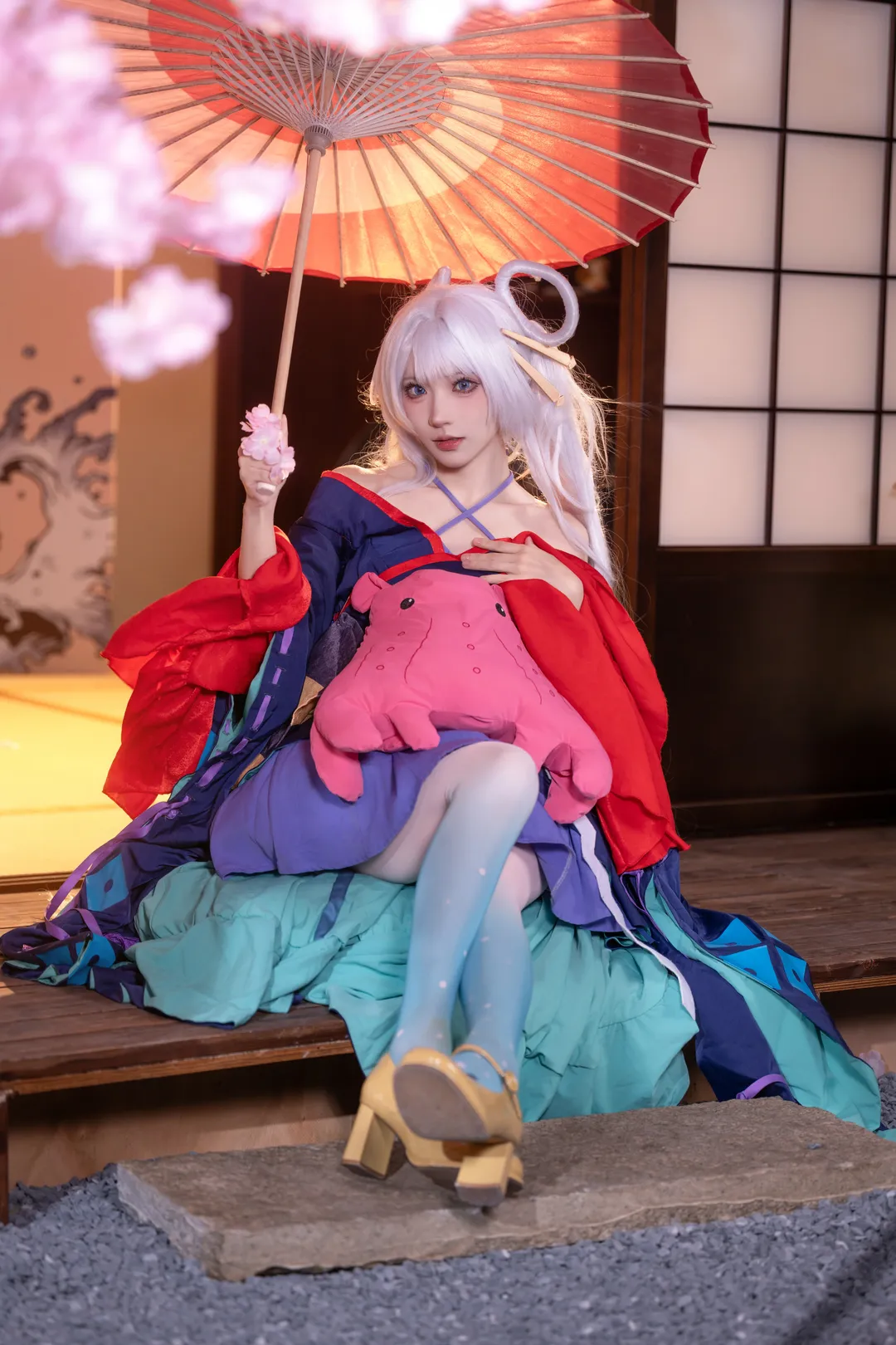 【月见八千代cos】分享超时空辉夜姬的拍摄记录