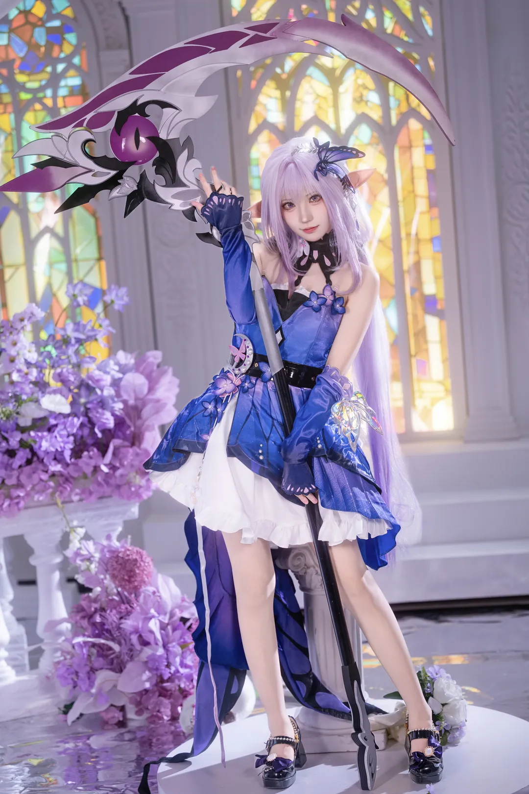 【遐蝶cos】崩坏星穹铁道里蝴蝶与镰刀的精灵魔法