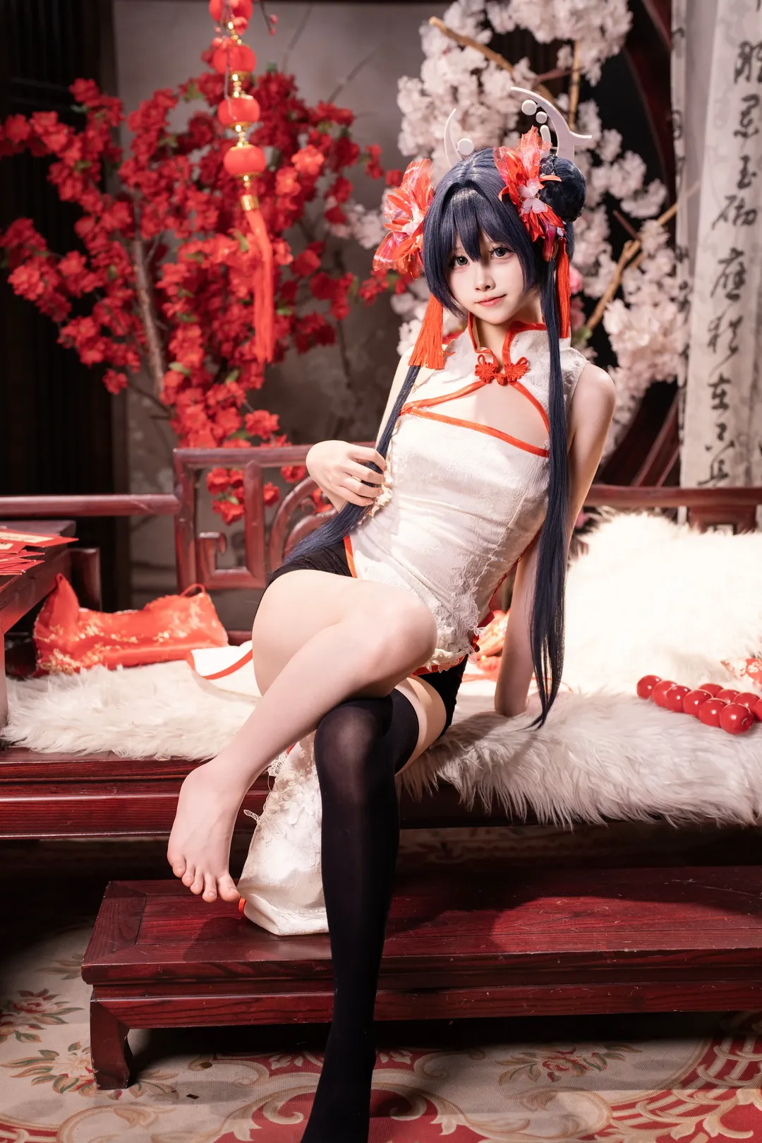 【龙华妃咲cos】蔚蓝档案里，妾身真的是sensei最喜欢的学生吗？