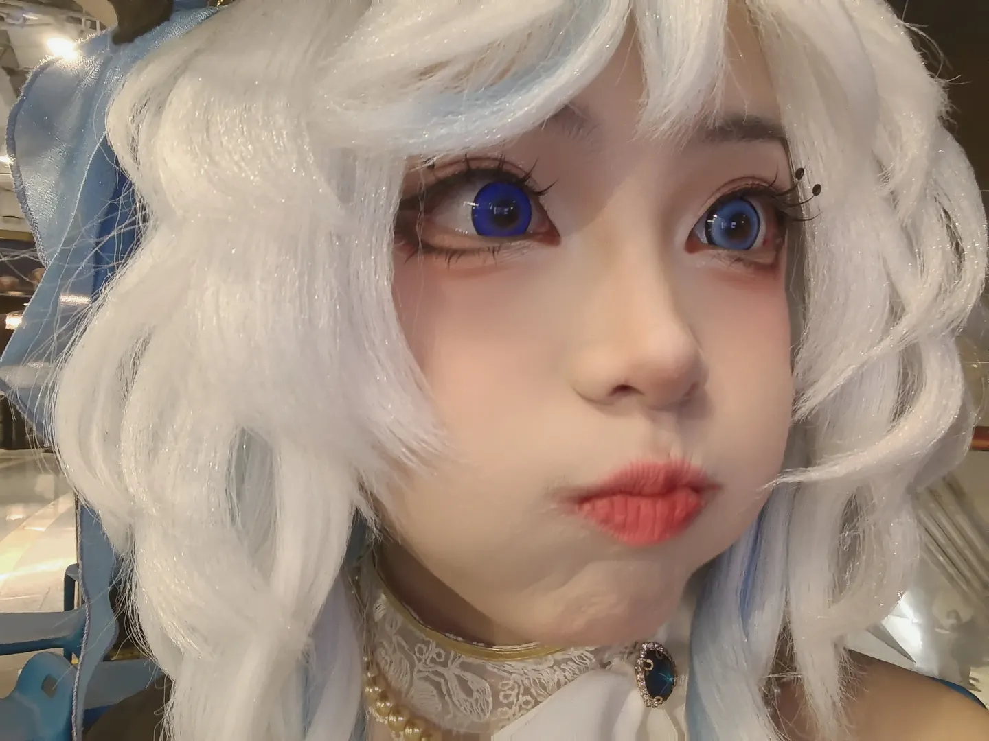 【芙宁娜cos】水神大人降临，满屏的高冷与优雅 - 第 2 张
