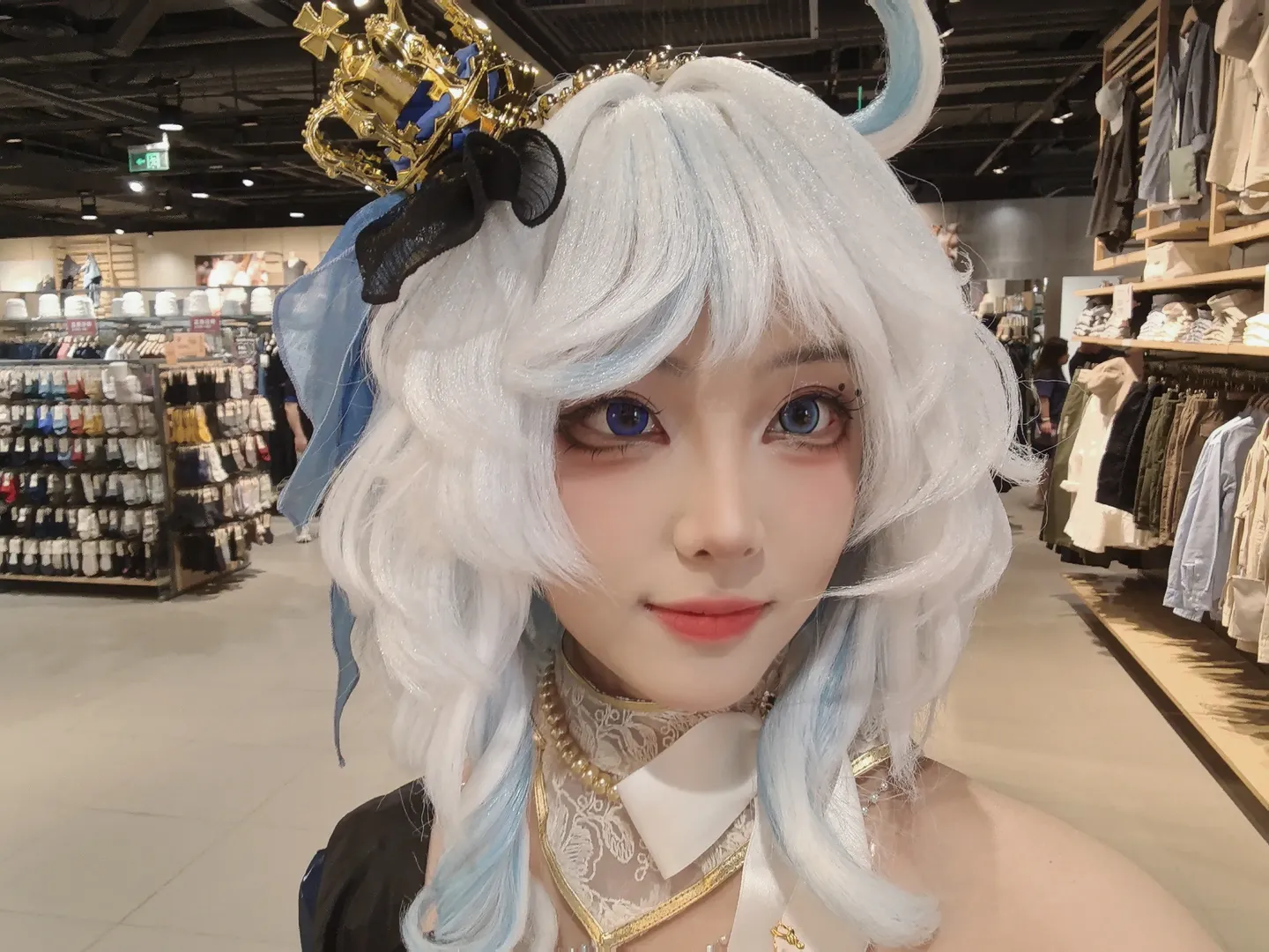 【芙宁娜cos】水神大人降临，满屏的高冷与优雅 - 第 5 张