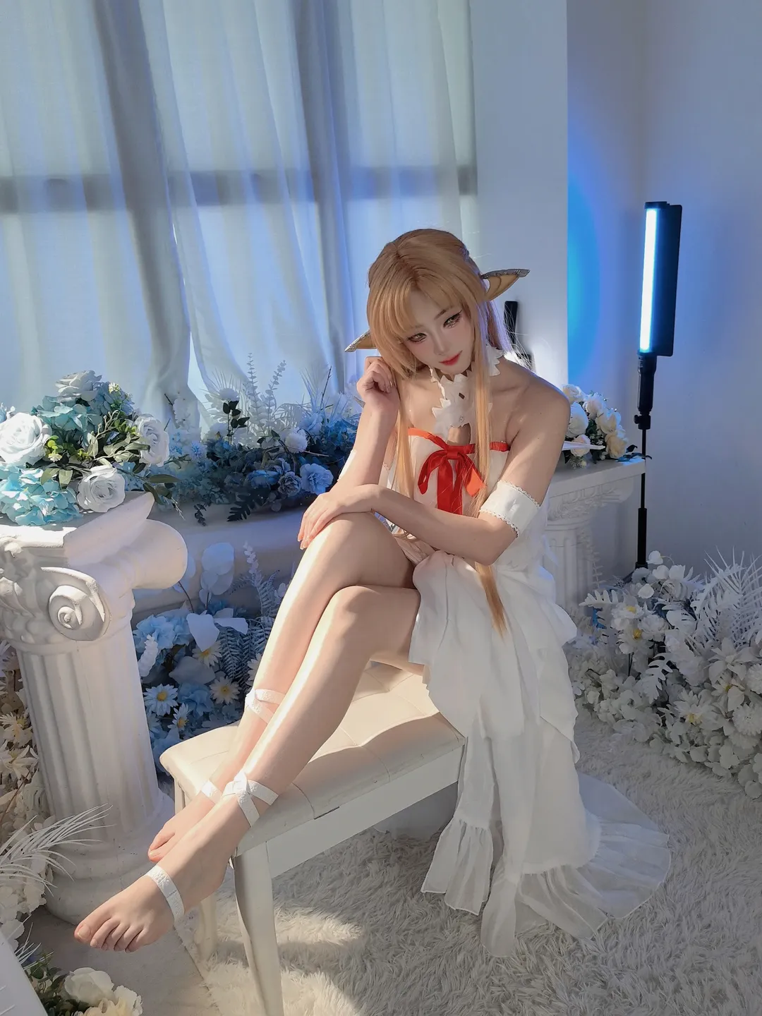 【亚丝娜cos】妖精女王造型，聊聊拍摄现场的那些事 - 第 2 张
