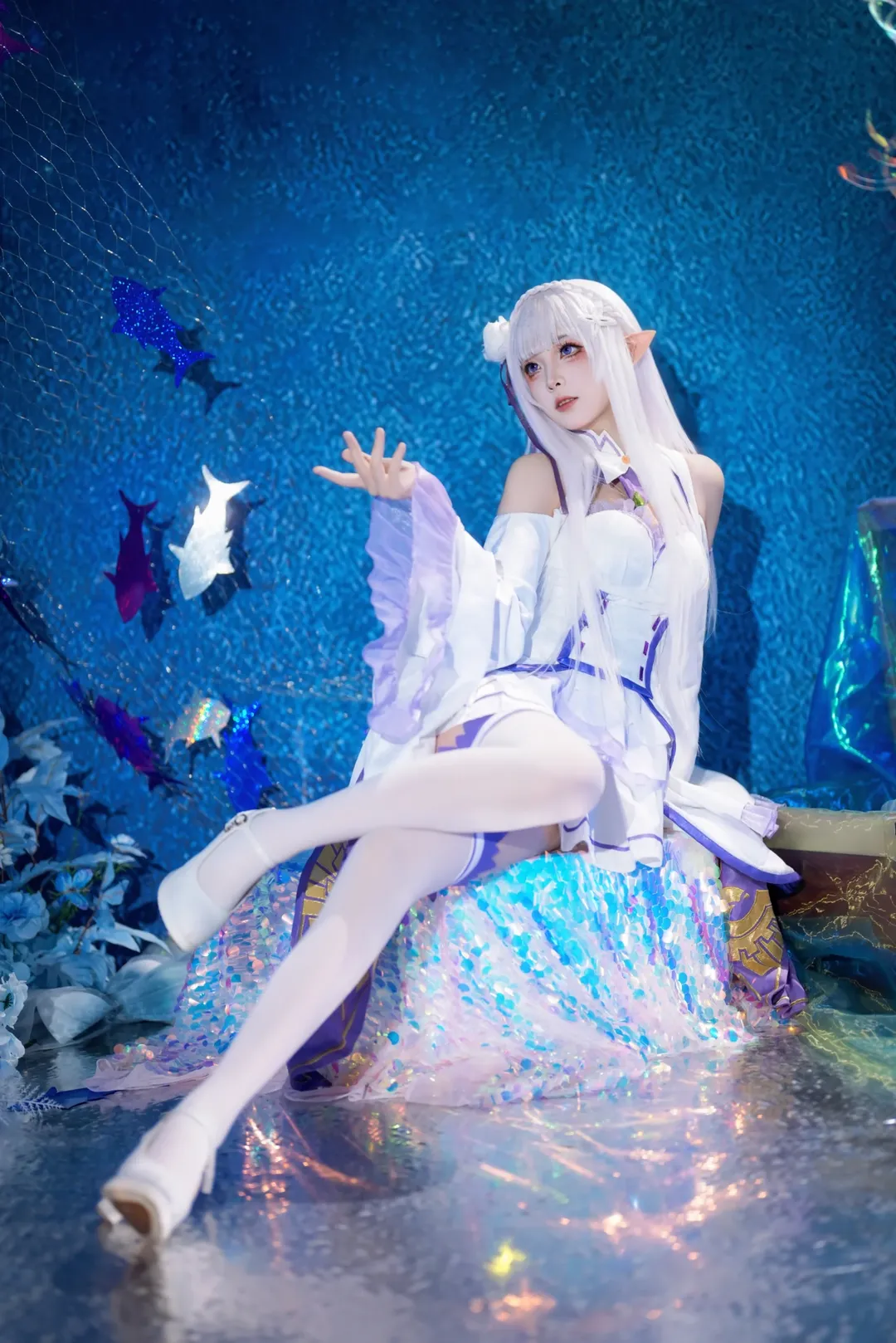 【爱蜜莉雅cos】从零开始的异世界生活，平安夜和生日纪念 - 第 2 张