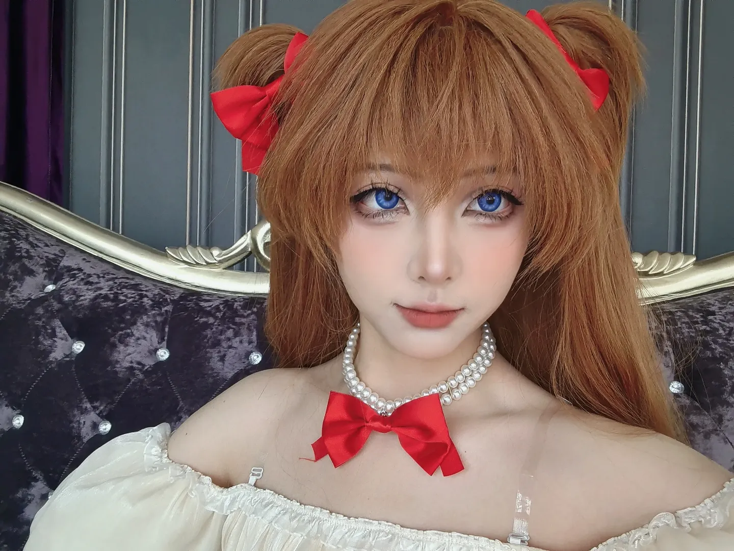 【明日香cos】新世纪福音战士花之语：细节还原与光影记录