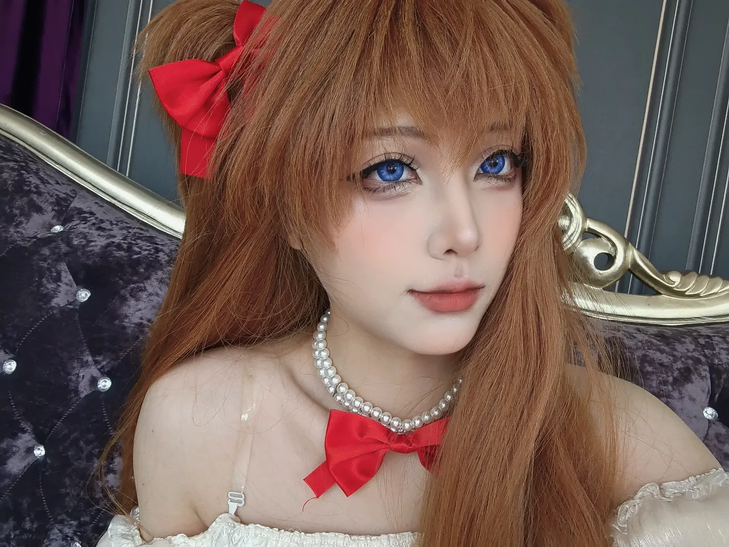 【明日香cos】新世纪福音战士花之语：细节还原与光影记录 - 第 2 张