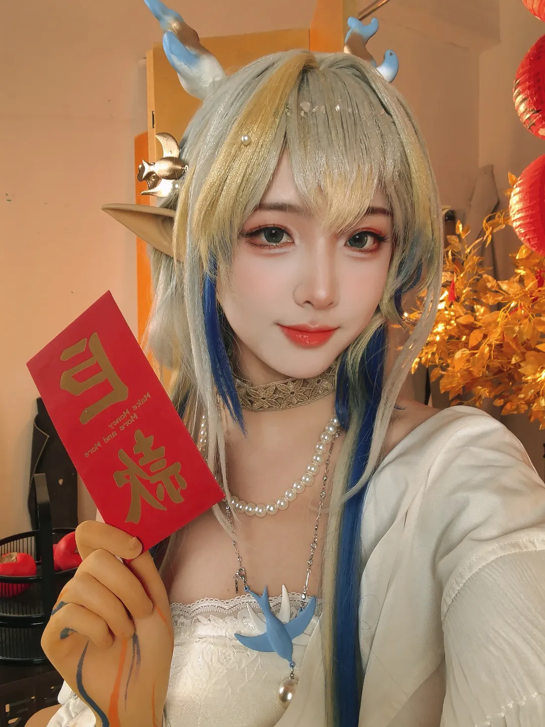【黍cos】明日方舟音律联觉，把岁家的祝福装进红包里 - 第 1 张