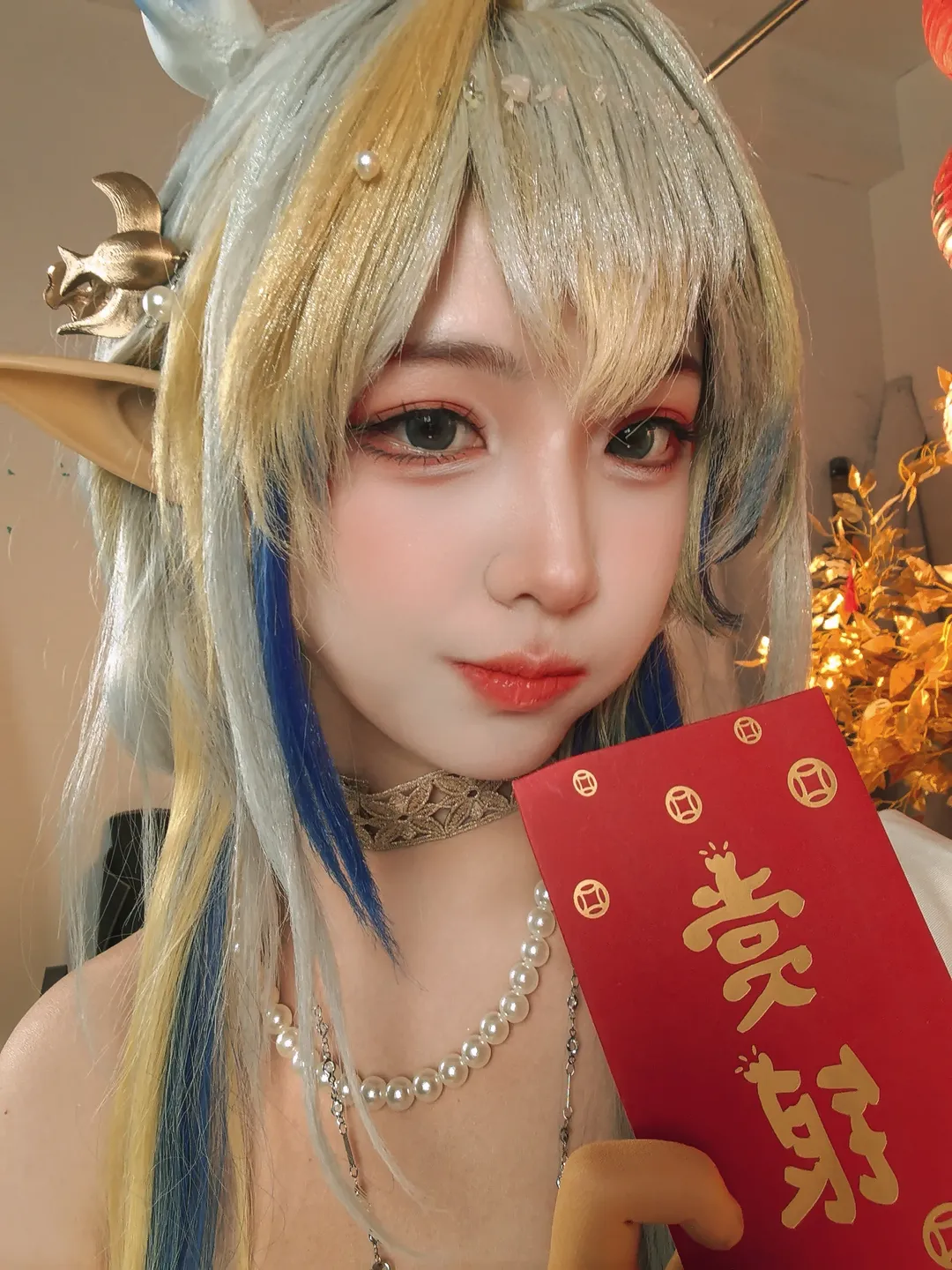 【黍cos】明日方舟音律联觉，把岁家的祝福装进红包里 - 第 3 张