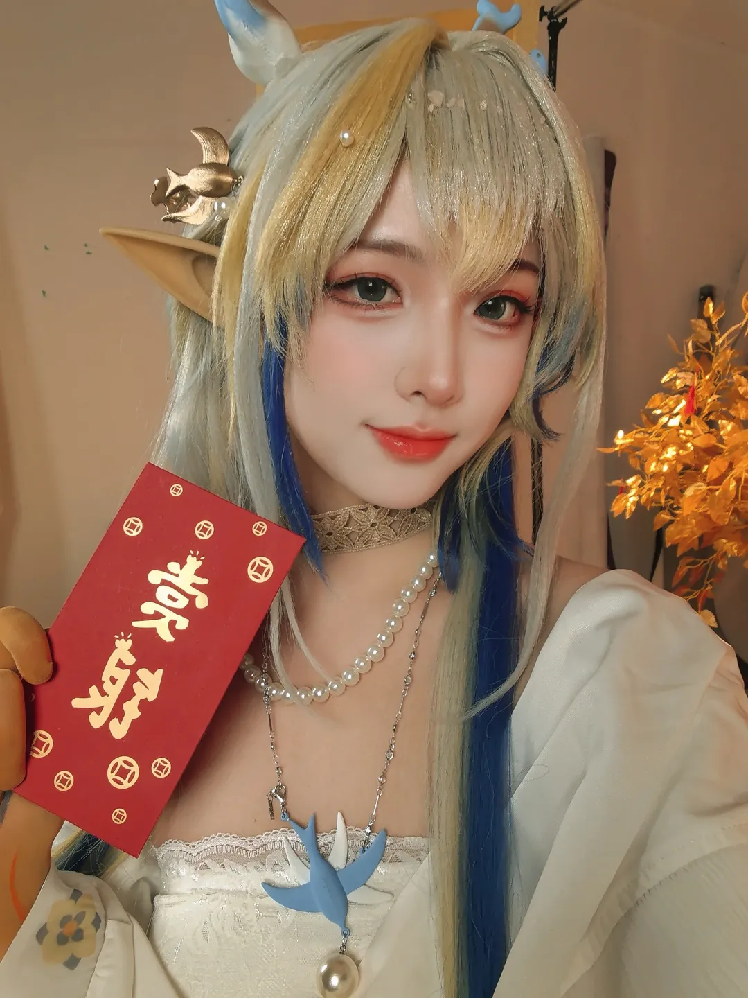【黍cos】明日方舟音律联觉，把岁家的祝福装进红包里 - 第 4 张