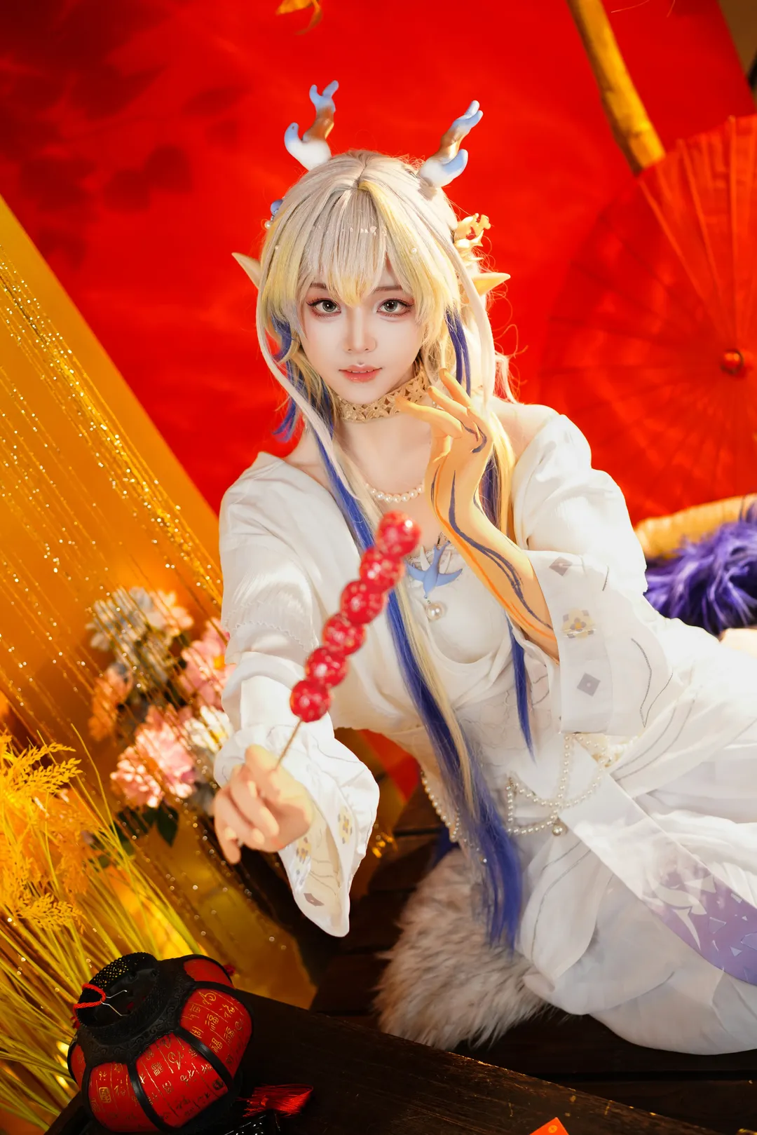 【黍cos】明日方舟辭歲行，金紅相間的歲家賀歲 - 第 9 張