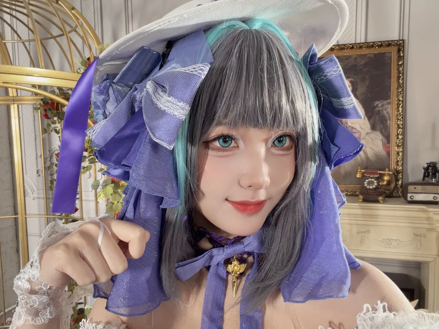 【柴郡cos】碧蓝航线冰雪公主的午后优雅时刻 - 第 2 张