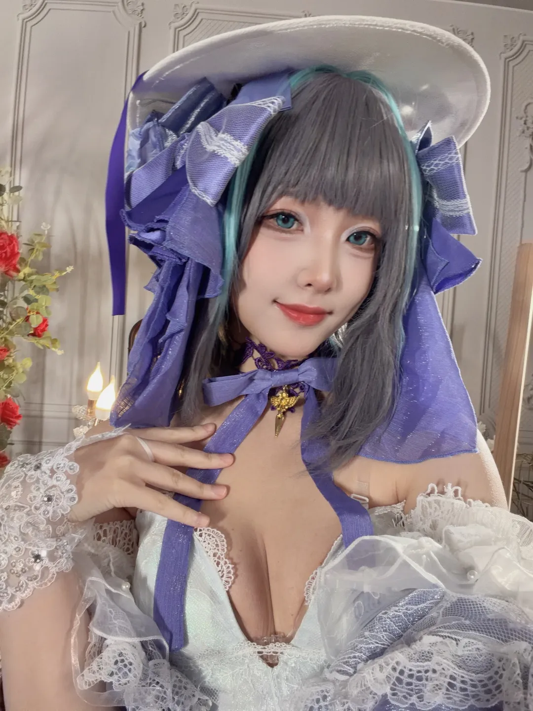 【柴郡cos】碧蓝航线冰雪公主的午后优雅时刻