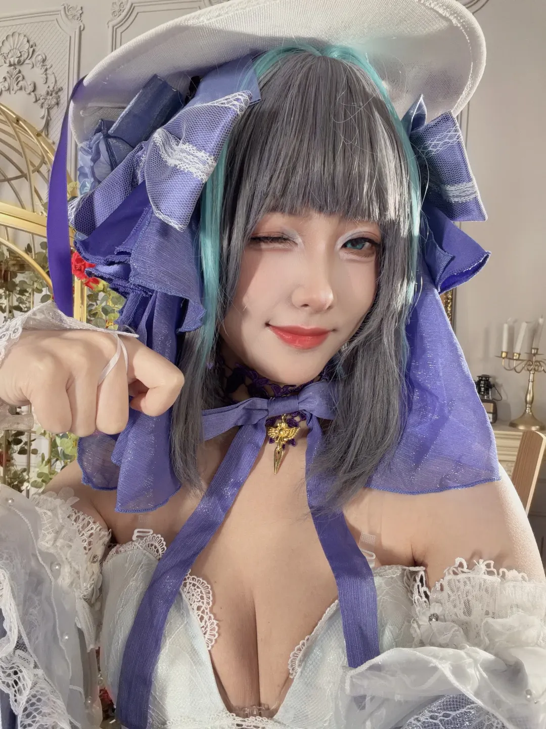 【柴郡cos】碧蓝航线冰雪公主的午后优雅时刻 - 第 5 张