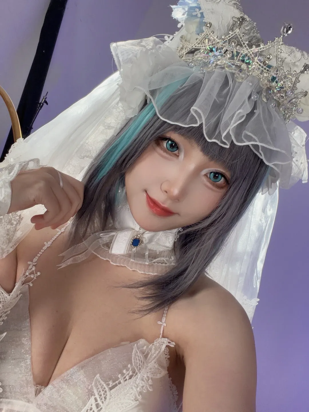 【柴郡cos】誓約花嫁，用鏡頭記錄下這份浪漫與夢幻 - 第 1 張