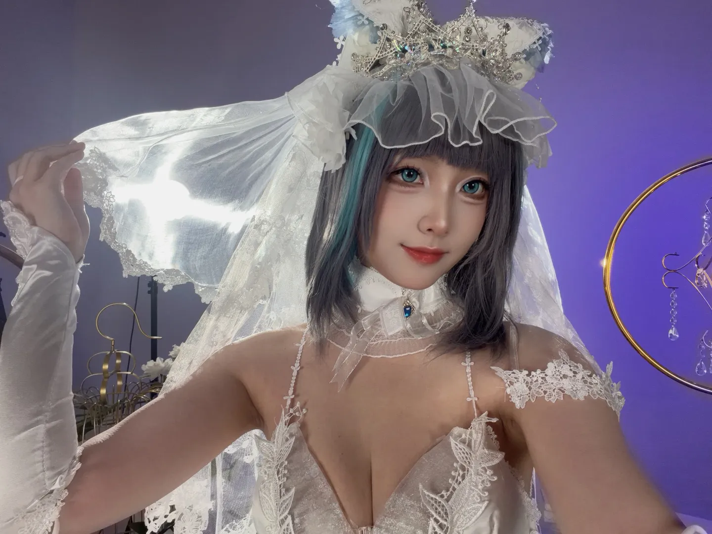 【柴郡cos】誓約花嫁，用鏡頭記錄下這份浪漫與夢幻 - 第 2 張