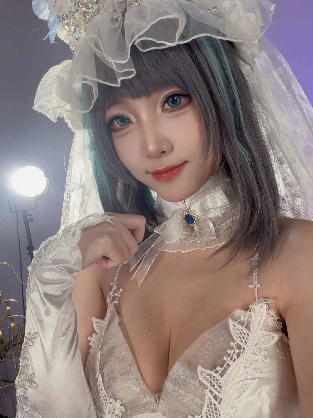 【柴郡cos】誓約花嫁，用鏡頭記錄下這份浪漫與夢幻 - 第 3 張
