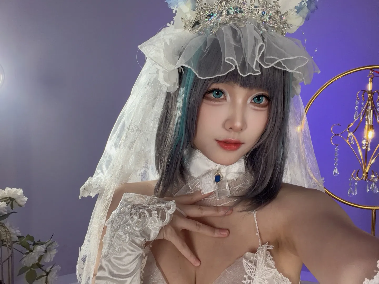 【柴郡cos】誓约花嫁，用镜头记录下这份浪漫与梦幻