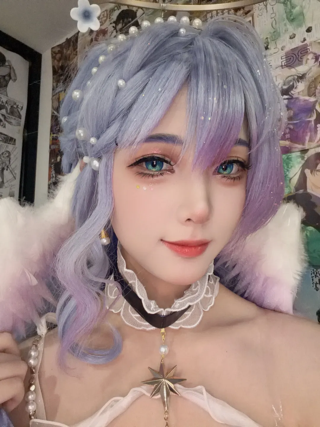 【知更鳥cos】終於試到細節拉滿的還原美瞳 - 第 1 張