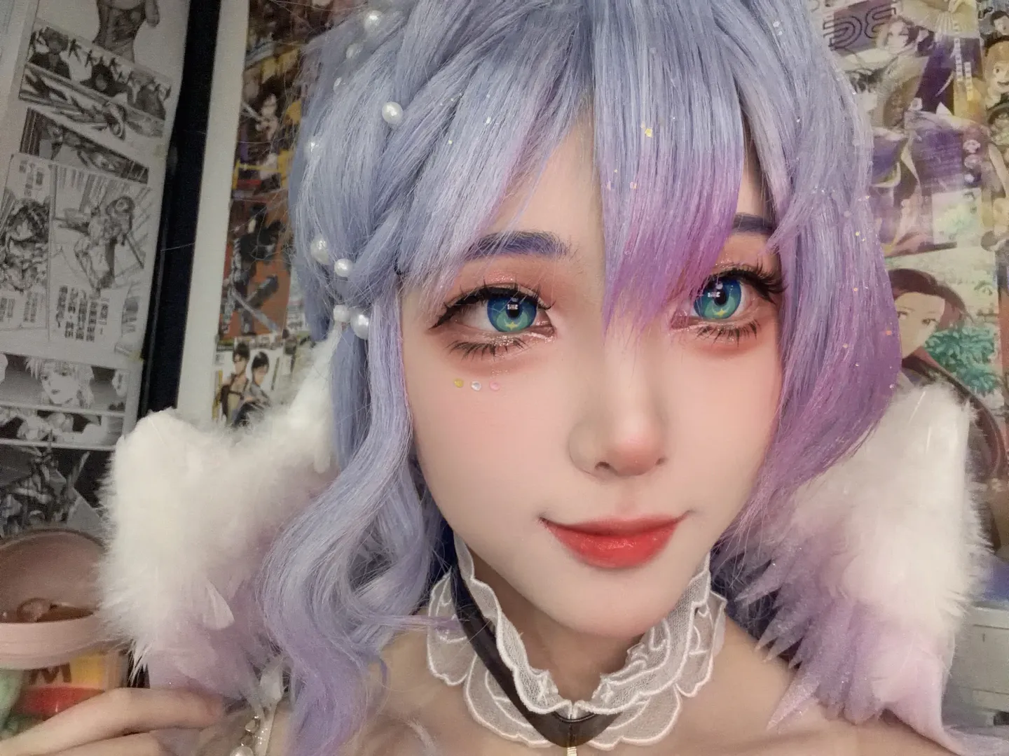 【知更鳥cos】終於試到細節拉滿的還原美瞳 - 第 2 張