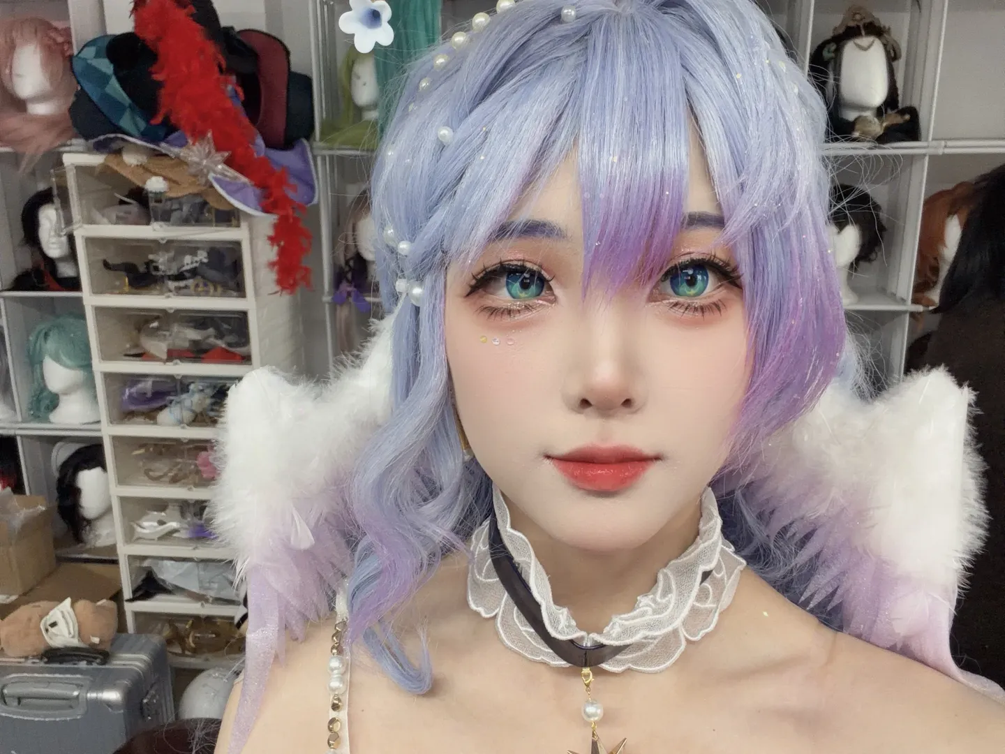 【知更鸟cos】终于试到细节拉满的还原美瞳