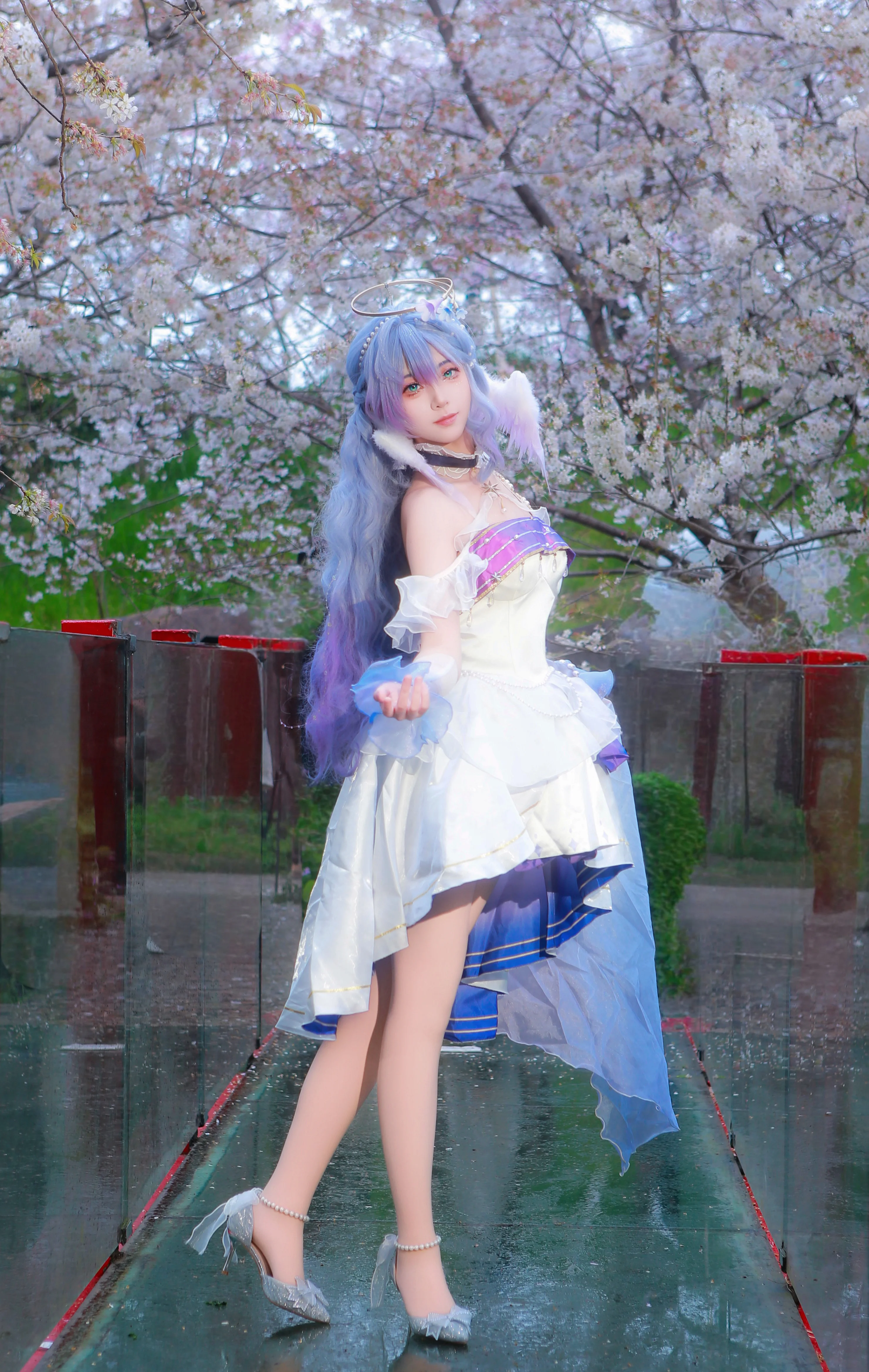 【知更鸟cos】崩坏星穹铁道的春日小鸟，外景还原记录 - 第 4 张