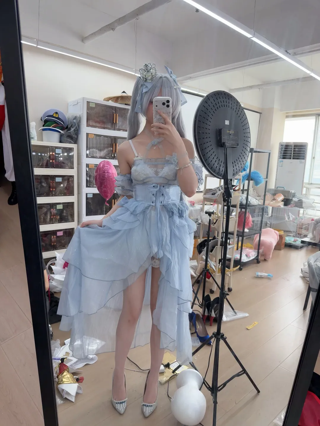 【シンデレラ コスプレ】勝利の女神：NIKKE、清冷で仙気漂うこだわり満載のコーディネート - 2 枚目
