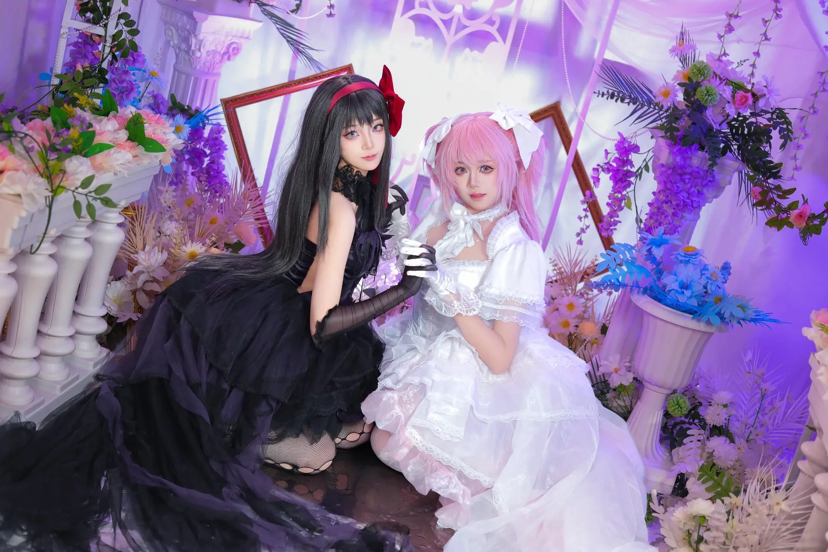 【晓美焰与鹿目圆cos】魔法少女小圆中红线锁住的你我 - 第 3 张