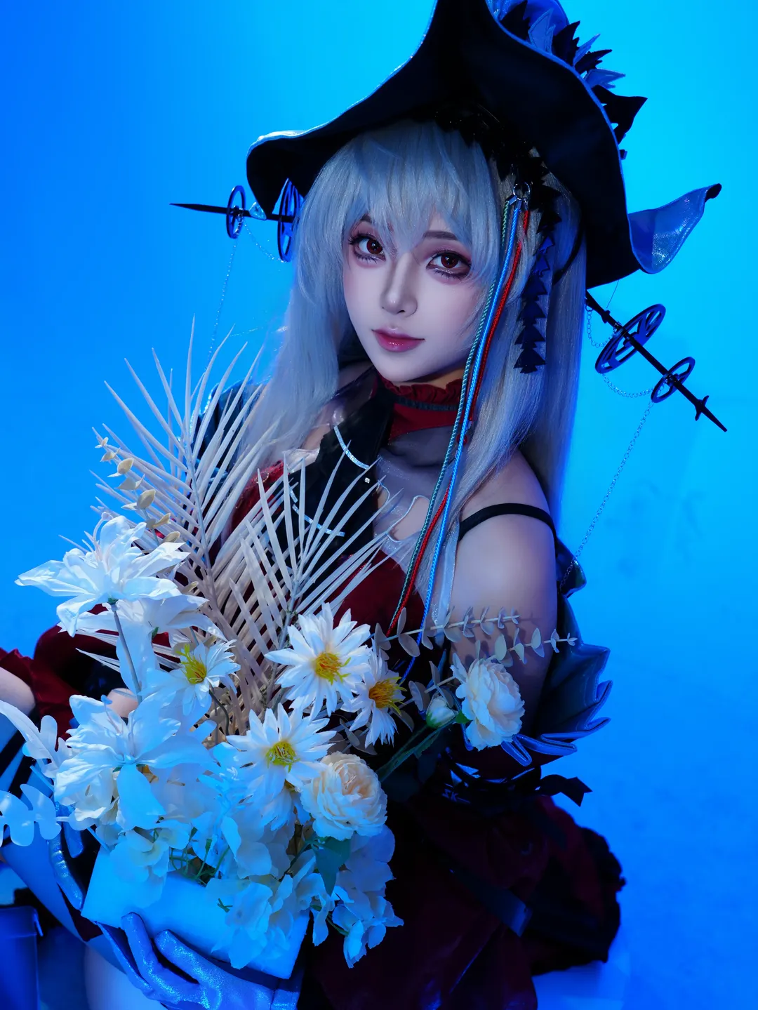 【斯卡蒂cos】明日方舟浊心斯卡蒂的蓝光拍摄体验 - 第 6 张