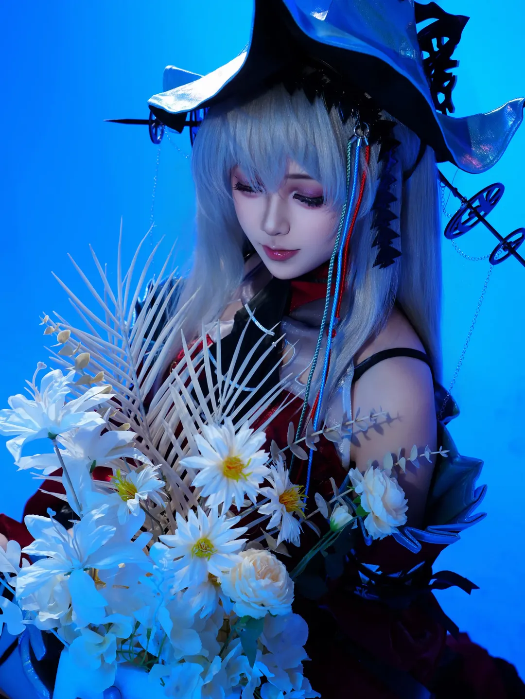【斯卡蒂cos】明日方舟浊心斯卡蒂的蓝光拍摄体验 - 第 7 张
