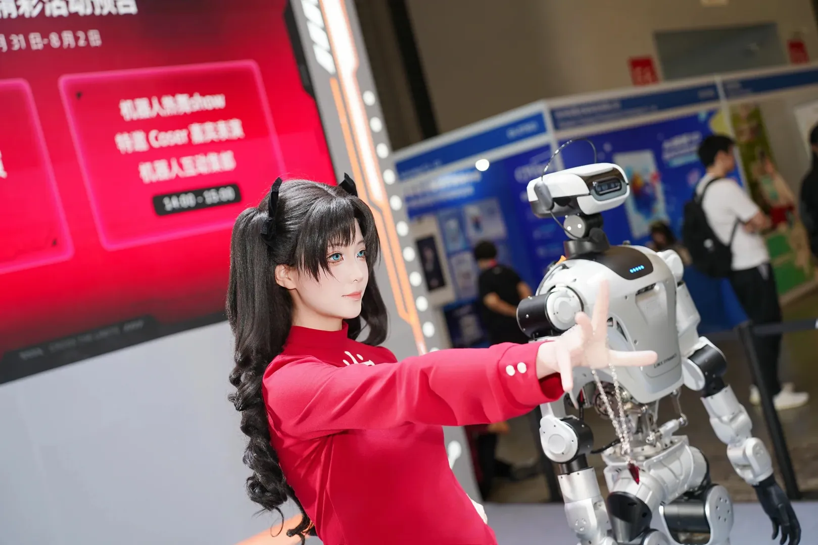【远坂凛cos】在ChinaJoy成为机器人的Master，科技与魔术的碰撞 - 第 7 张