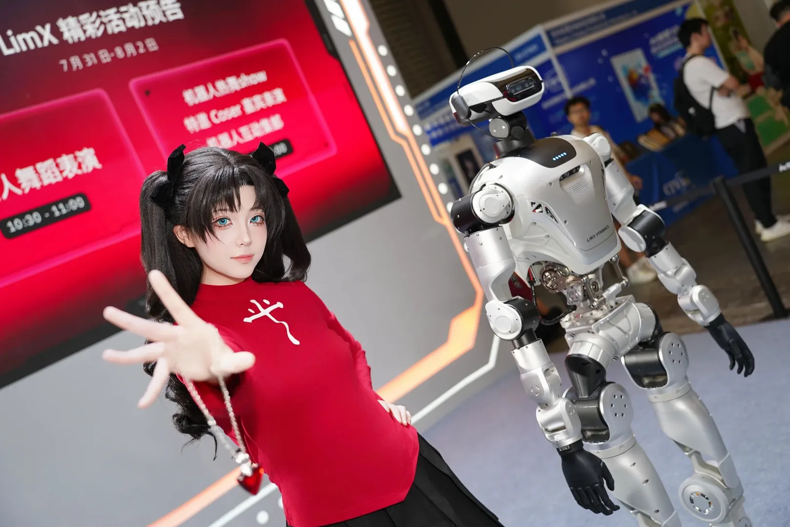 【远坂凛cos】在ChinaJoy成为机器人的Master，科技与魔术的碰撞 - 第 9 张